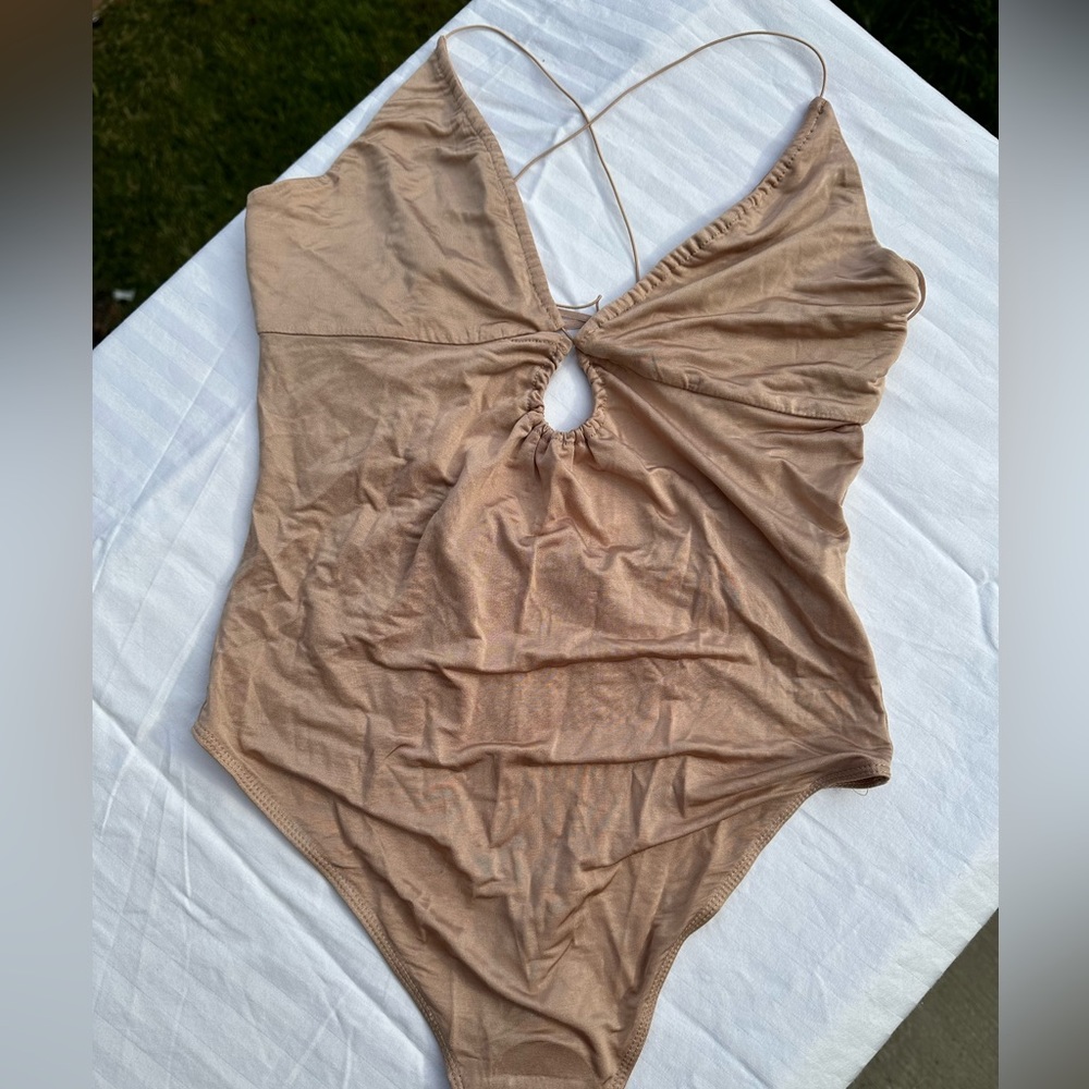 NWT Free People Hit Play Bodysuit
